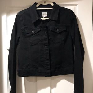 Never Worn Black Jean Jacket